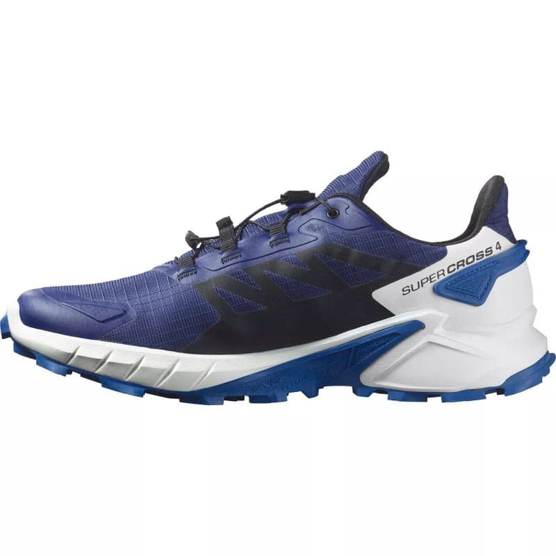 Pánska bežecká trailová obuv SALOMON Supercross 4 M blue print black lapis blue 2
