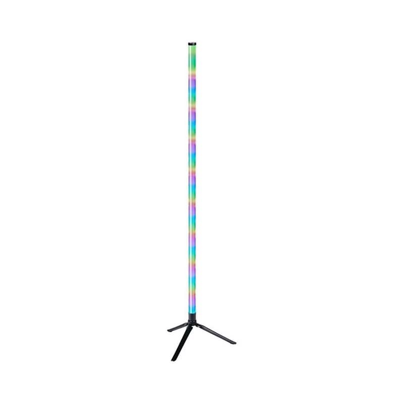 Grundig - LED RGBW stmieiteľná stojacia lampa LED/10W/5V čierna + diaľkové ovládanie 8711252335988