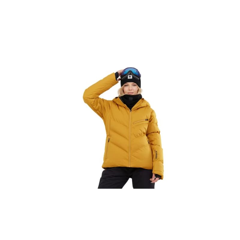 Dámska lyžiarska bunda FUNDANGO Elyra Padded Jacket-240-mustard 1