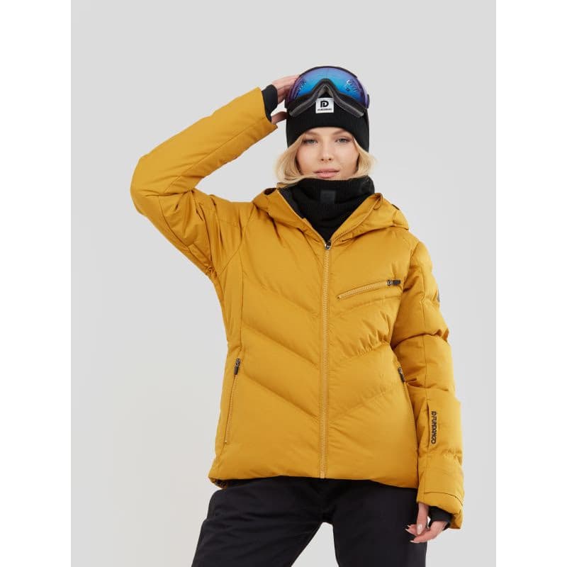 Dámska lyžiarska bunda FUNDANGO Elyra Padded Jacket-240-mustard 2