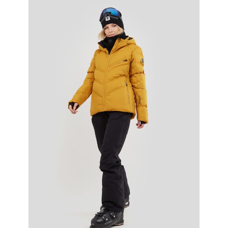 Dámska lyžiarska bunda FUNDANGO Elyra Padded Jacket-240-mustard 4