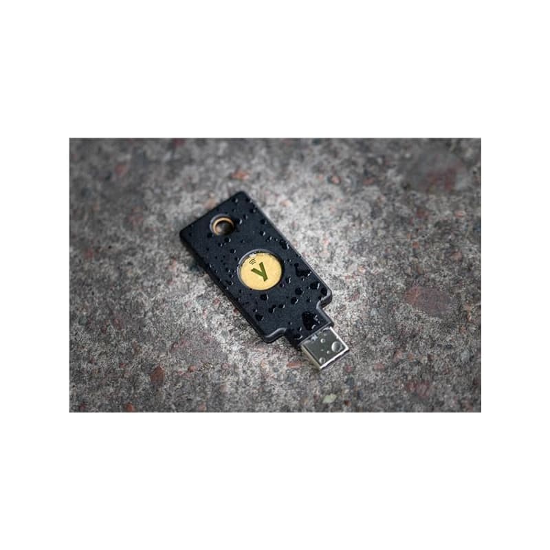 YubiKey 5C NFC - USB-C, kľúč/token s viacfaktorovou autentizáciou (NFC, MIFARE), podpora OpenPGP a Smart Card (2FA) 4
