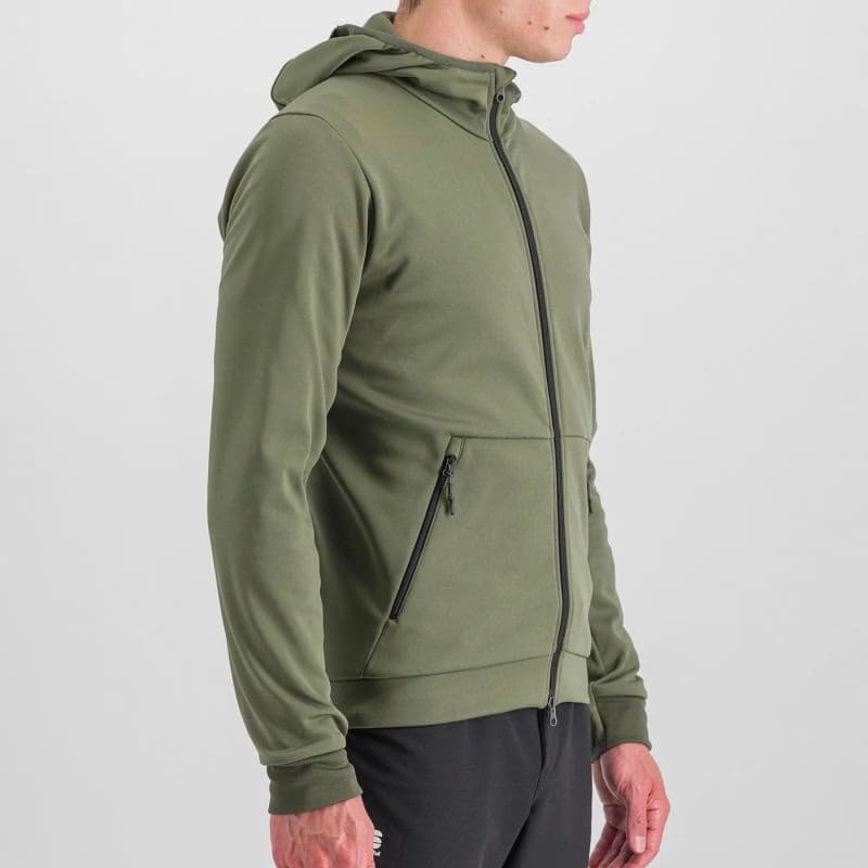 Pánska cyklistická bunda s kapucňou SPORTFUL Metro softshell, beetle 4