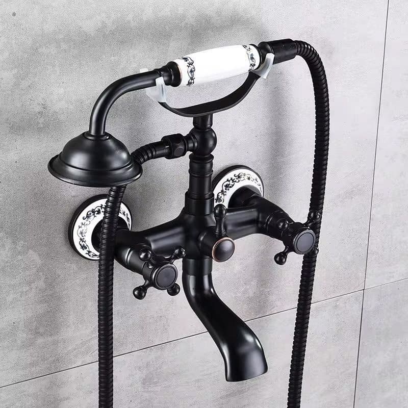 REA - Vaňová batéria Rustico Old Black REA-B0701 5