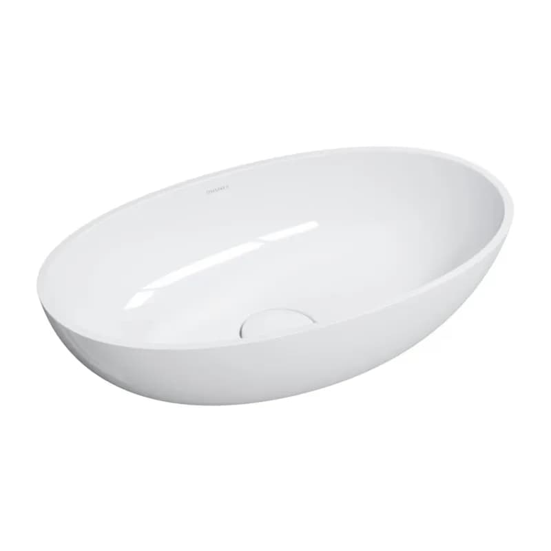 OMNIRES - SHELL M+ umývadlo na dosku, 60 x 35 cm biela lesk /BP/ SHELLUNBP 5