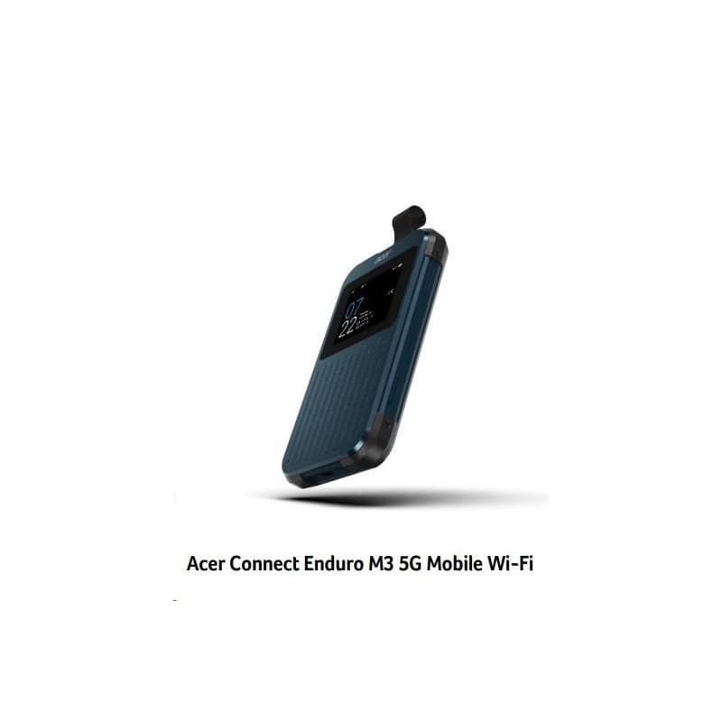 ACER Router Connect Enduro M6E, 20GB SIMO, 5G, LTE, 2.4" dotykový displej, Wifi, NFC, USB-C, 2.4GHz, 8000mAh, White 2