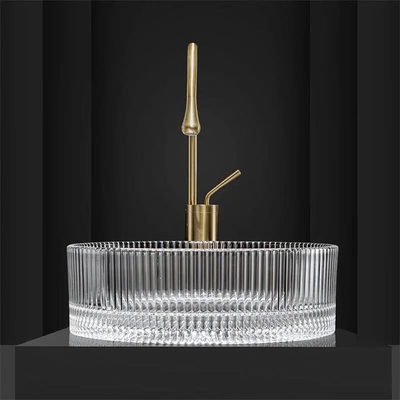 REA - Umývadlo na dosku Ingrid Transparent REA-U0278 3