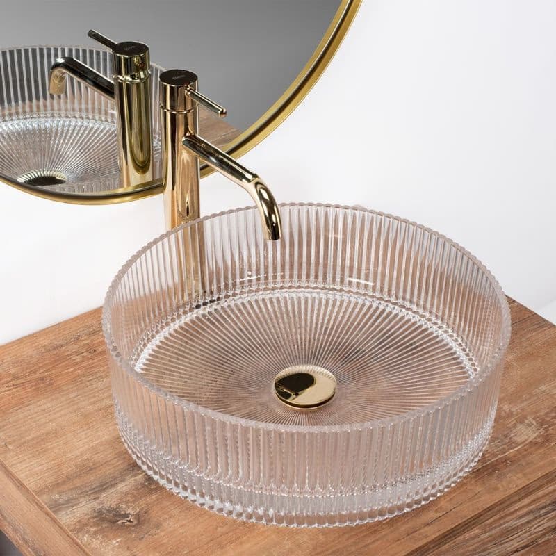 REA - Umývadlo na dosku Ingrid Transparent REA-U0278 6
