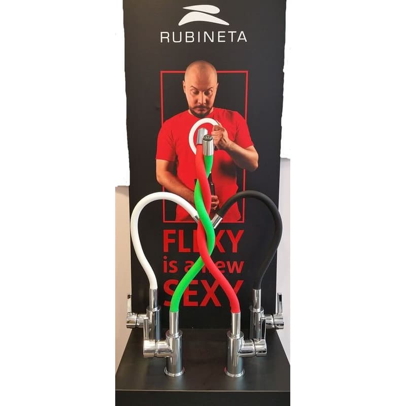 Rubineta Rubineta - Drezová batéria FLEXY-33 - Farebnica - Biela OLBAFL33WT 3