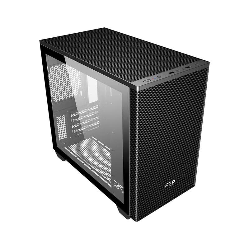 FSP CST360B/Micro Tower/Transpar./Čierna 2