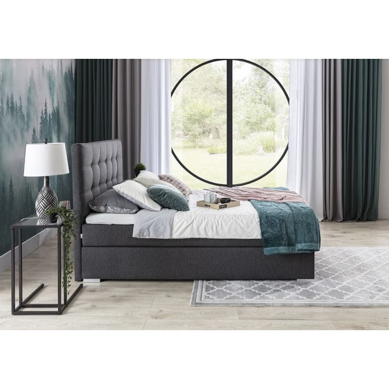 ArtElta Manželská posteľ INEZ Boxspring | 180 x 200 cm Farba: Sawana 05 6