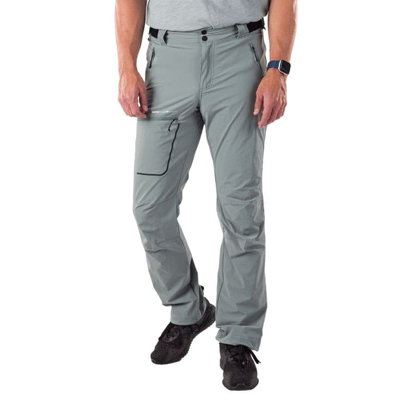 Pánske turistické nohavice NORTHFINDER AMADE-414greygreen 2