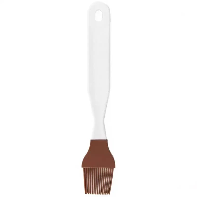 Silikónová kefka 22 cm hnedá 1