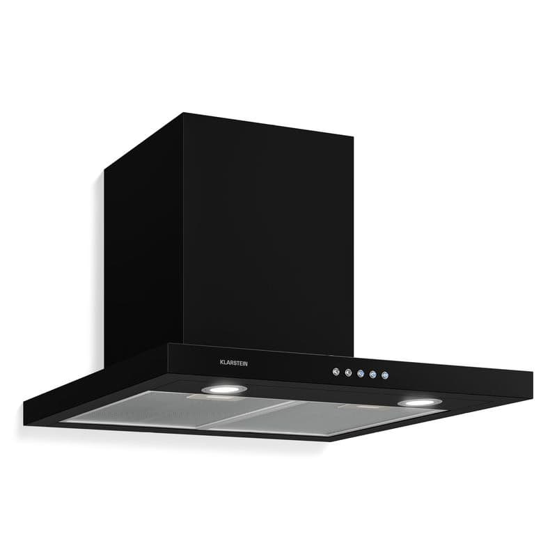 Klarstein Limelight, digestor, 60 cm, nástenný, 640 m³/h, čierny 1