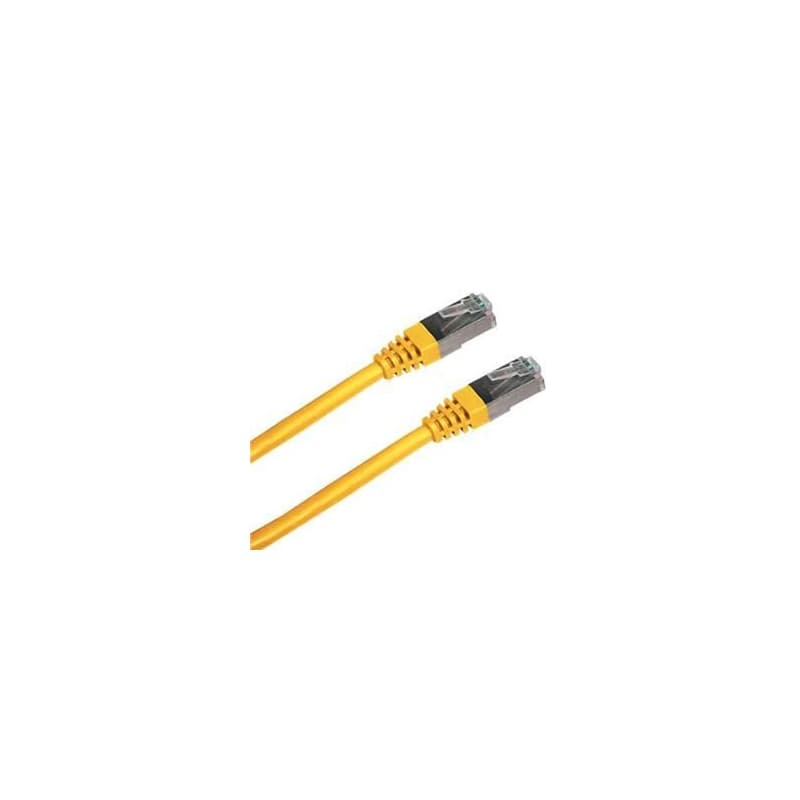 Patch cord FTP cat5e 5M žltý