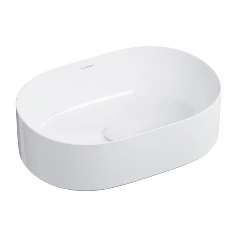 OMNIRES - MESA umývadlo na dosku, 46 x 31 cm biela lesk /BP/ MESA460BP 5