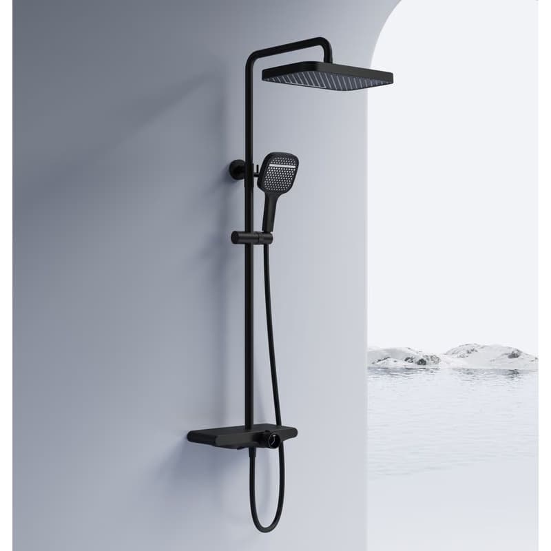 REA REA - Sprchový set Bari Black REA-P0891 6