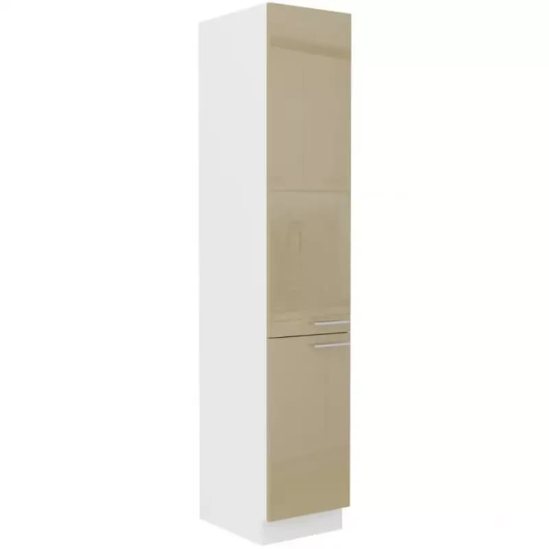 Kuchynská skrinka Lara 40dk-210 2f Bb Mdf Cappucino lesk 1