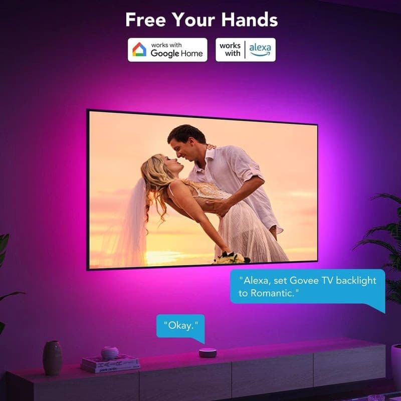 Govee TV 40-50" SMART LED podsvietenie RGBIC 6