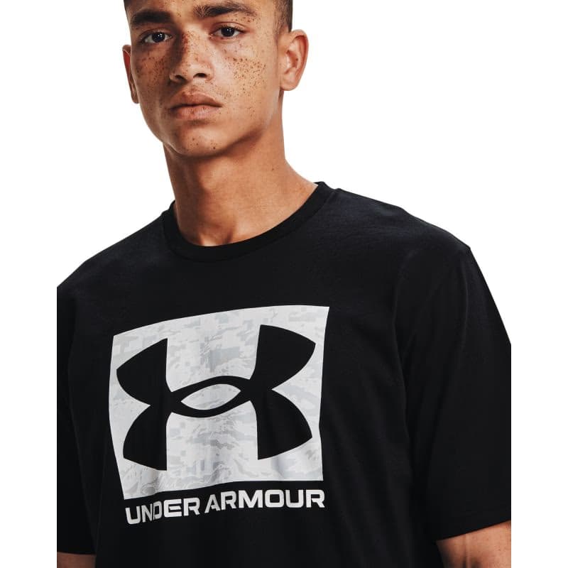Pánske tričko s krátkym rukávom UNDER ARMOUR UA ABC CAMO BOXED LOGO SS-BLK 2