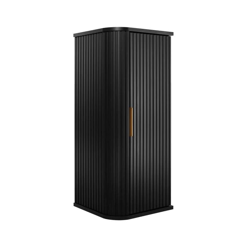 Elvisia Závesná skrinka do kúpeľne ELEGANCE Black