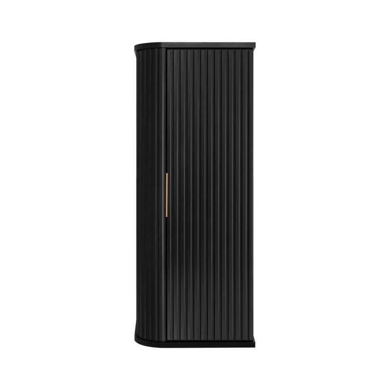 Elvisia Závesná skrinka do kúpeľne ELEGANCE Black 3