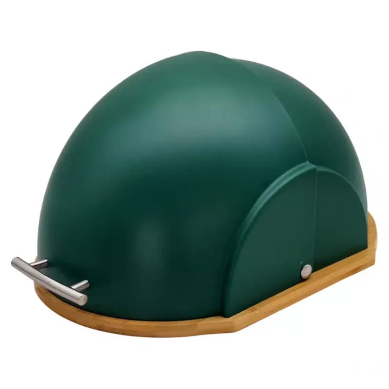 Chlebník dark green FTC1891-B 37x26x22 cm