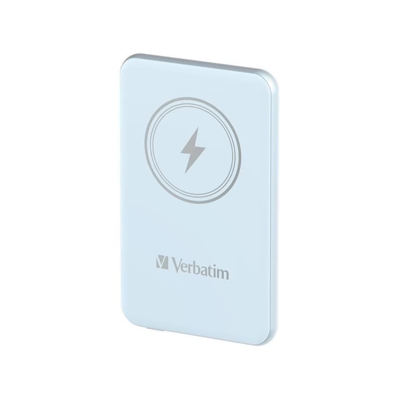 VERBATIM Powerbanka Charge 'n' Go, Magnetická, 5000 mAh, USB-C, Modrá 2