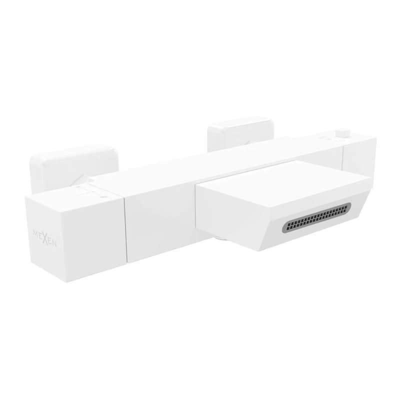 MEXEN - Termostatická vaňová batéria Cube, biela 77360-20 1