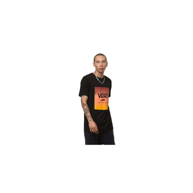Pánske tričko s krátkym rukávom VANS MN CLASSIC PRINT BOX Black 1