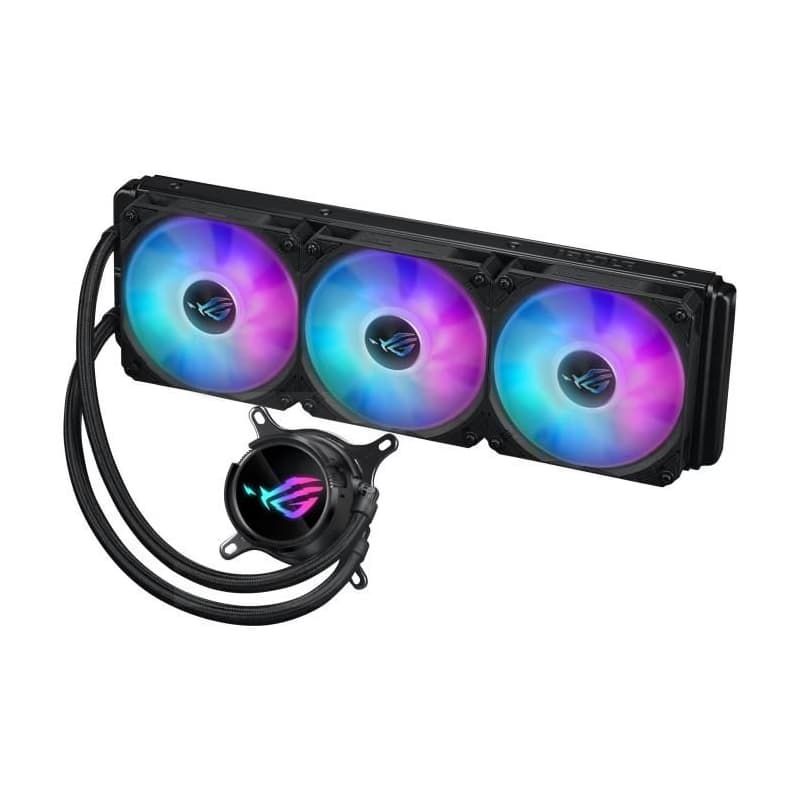 ASUS vodný chladič CPU AIO ROG STRIX LC III 360 ARGB, 3x120mm, LGA1851, AM5 3