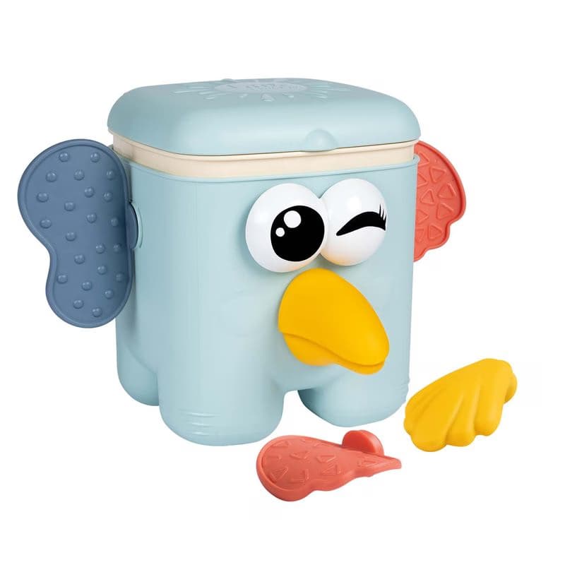 Didaktická kocka Kaboom Cube Little Smoby skladanie rôznych druhov zvieratiek pre jemnú motoriku s 15 doplnkami od 18 mes 1