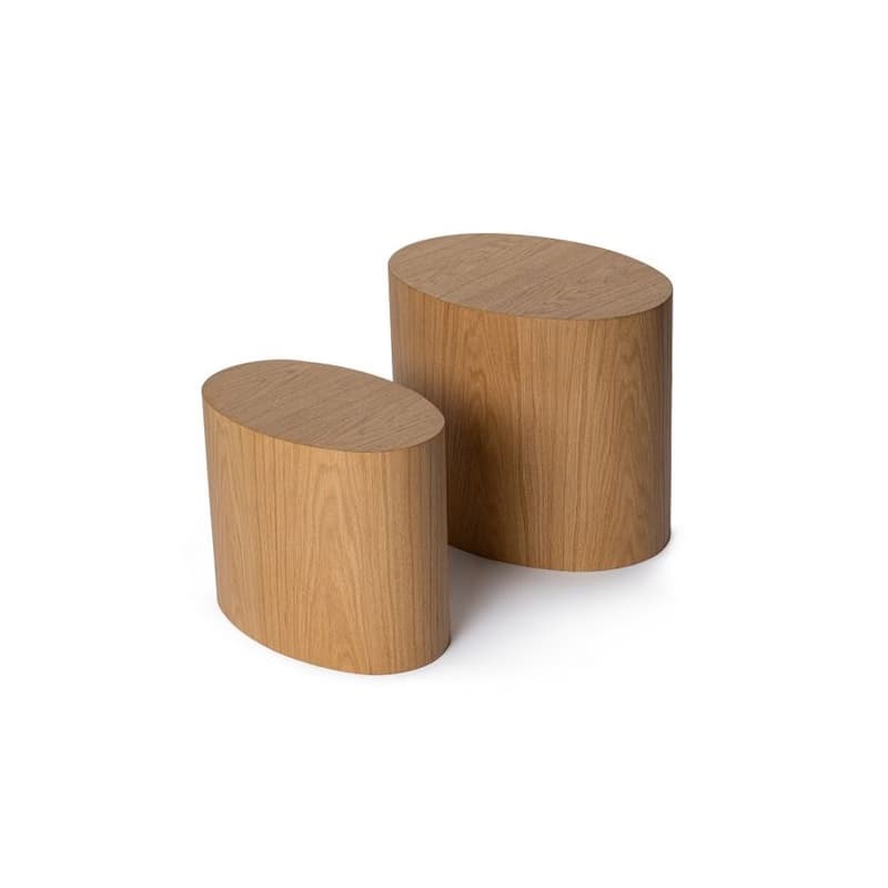 Súprava príručných stolíkov Elipse Set - Oak 2