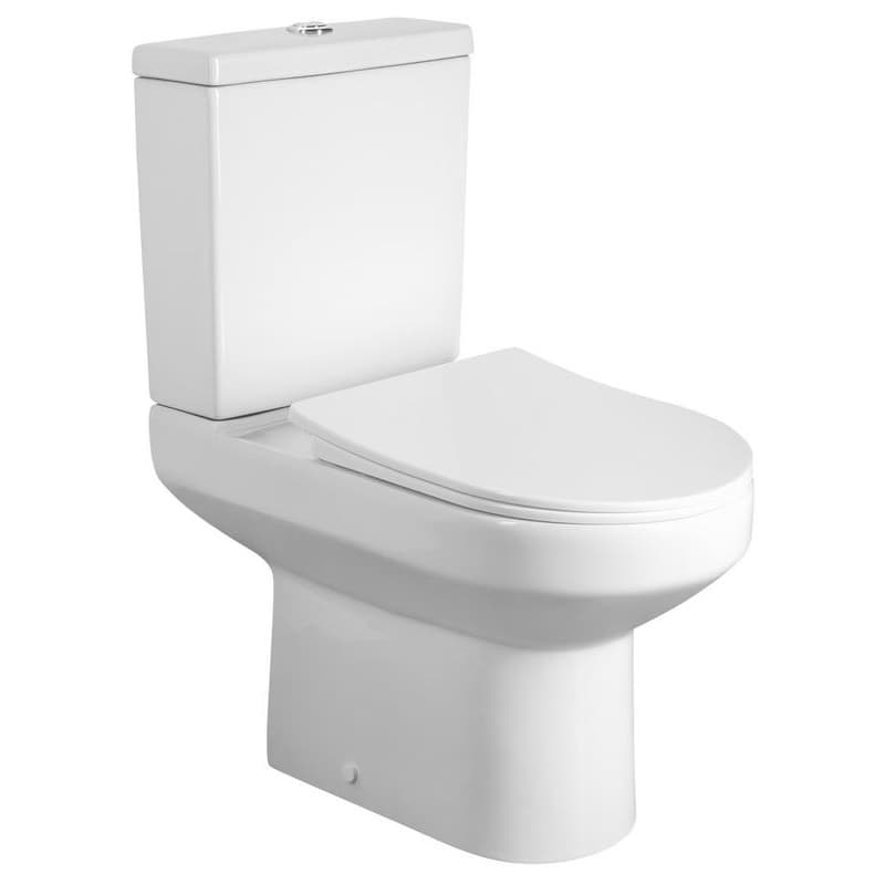 AQUALINE - VERMET WC kombi mísa, spodný/zadný odpad, biela VR038 1