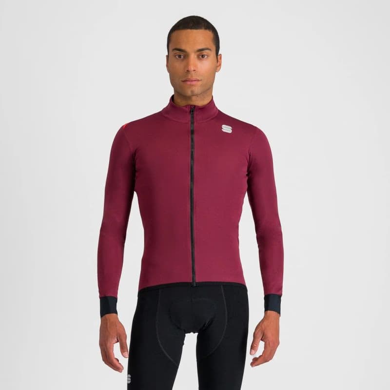 Pánska cyklistická bunda SPORTFUL Fiandre light no rain jacket, red wine 2