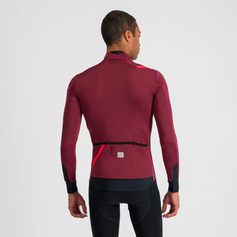 Pánska cyklistická bunda SPORTFUL Fiandre light no rain jacket, red wine 3