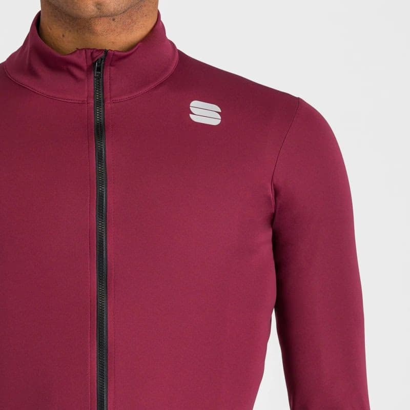 Pánska cyklistická bunda SPORTFUL Fiandre light no rain jacket, red wine 5