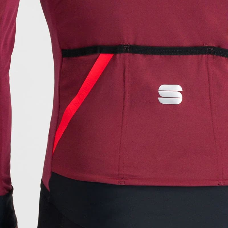 Pánska cyklistická bunda SPORTFUL Fiandre light no rain jacket, red wine 6