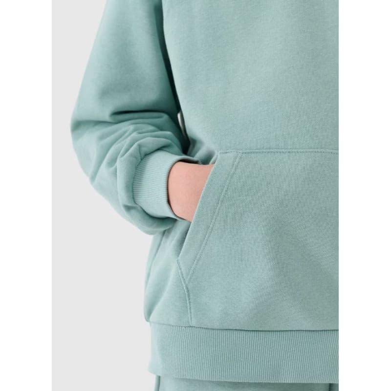 Dievčenská mikina s kapucňou 4F JUNIOR SWEATSHIRT F1478-47S-MINT 5