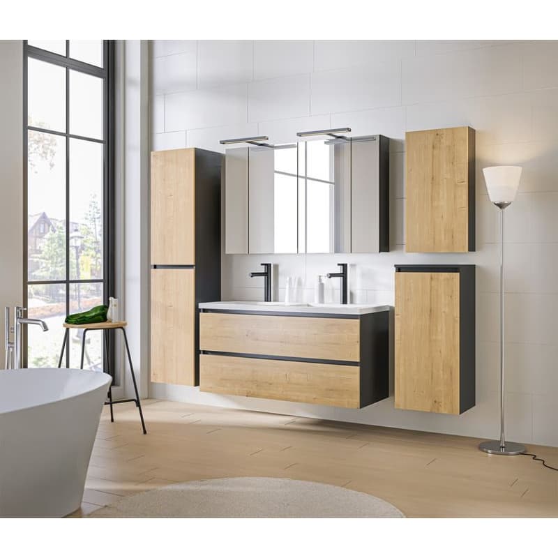 COMAD - Horná skrinka 40cm 1 dvierka MONAKO GREY OAK 5907611652855 2