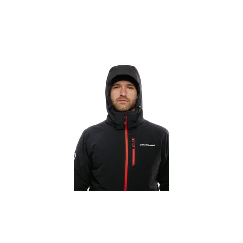 Pánska lyžiarska bunda s kapucňou BLIZZARD Ski Jacket Berwang, black