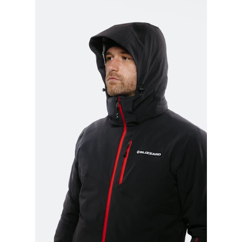 Pánska lyžiarska bunda s kapucňou BLIZZARD Ski Jacket Berwang, black 2