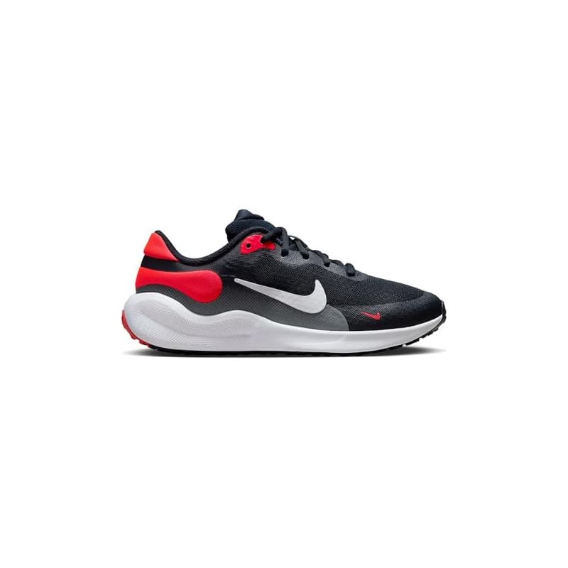 Chlapčenská športová obuv (tréningová) NIKE Revolution 7 dark obsidian bright crimson black white
