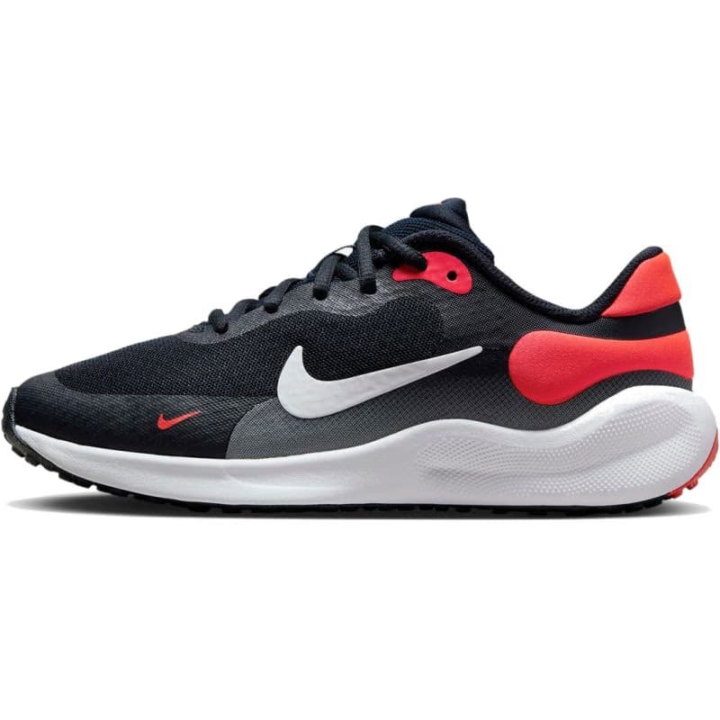 Chlapčenská športová obuv (tréningová) NIKE Revolution 7 dark obsidian bright crimson black white 3