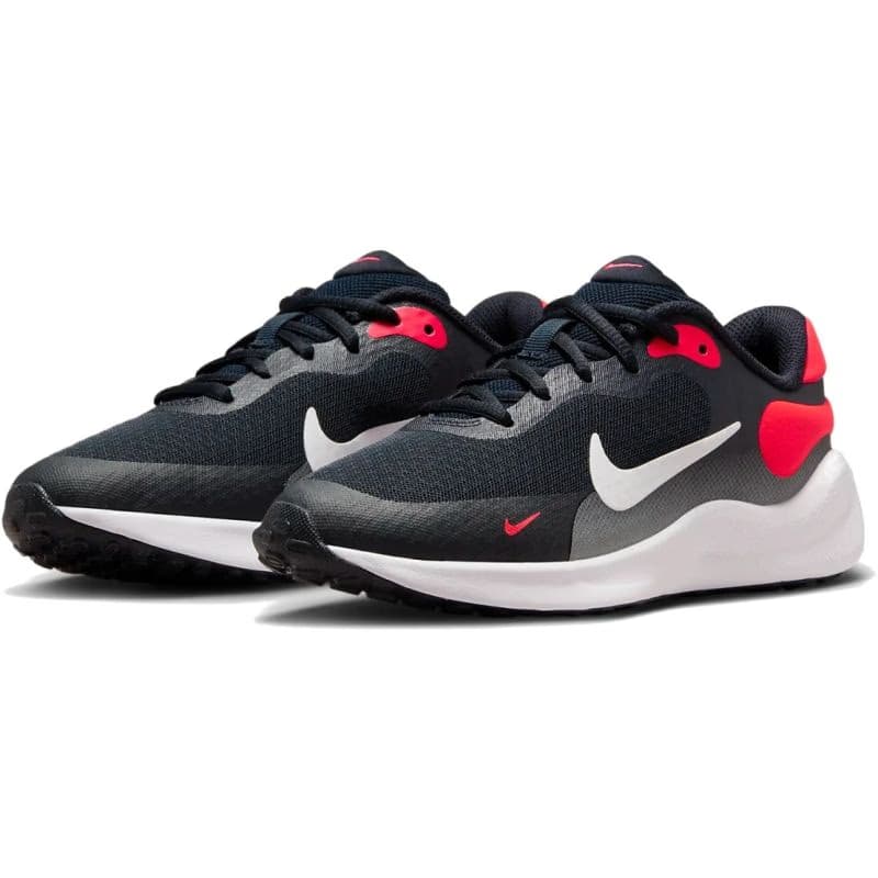 Chlapčenská športová obuv (tréningová) NIKE Revolution 7 dark obsidian bright crimson black white 4