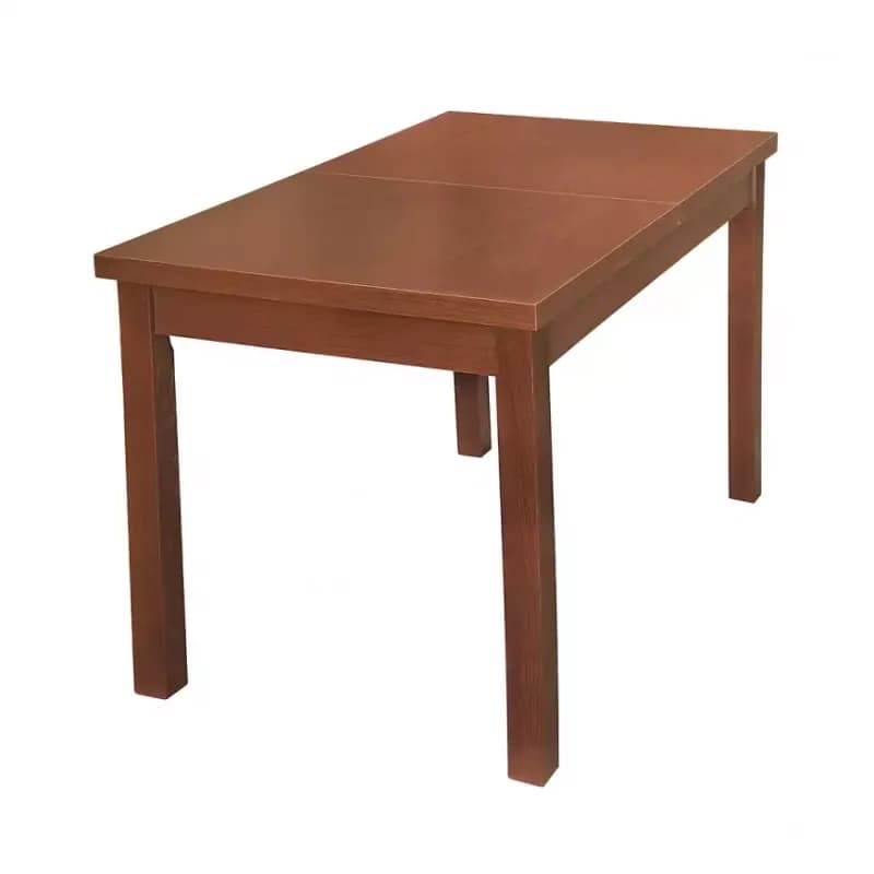 Rozkladací stôl 120/160x70 gaštan/buk bawaria 1