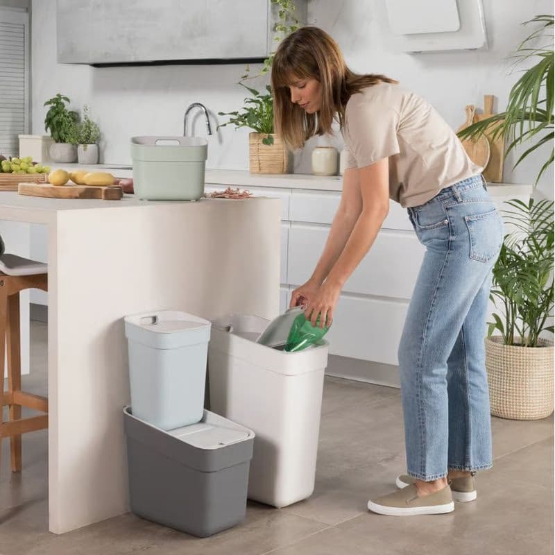 CURVER Odpadkový kôš READY TO COLLECT 20L | biela 6