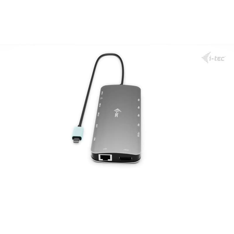 i-tec USB-C Metal Nano 3x Display Dock, 2x HDMI 1x USB-C video, Power Delivery 140W 3