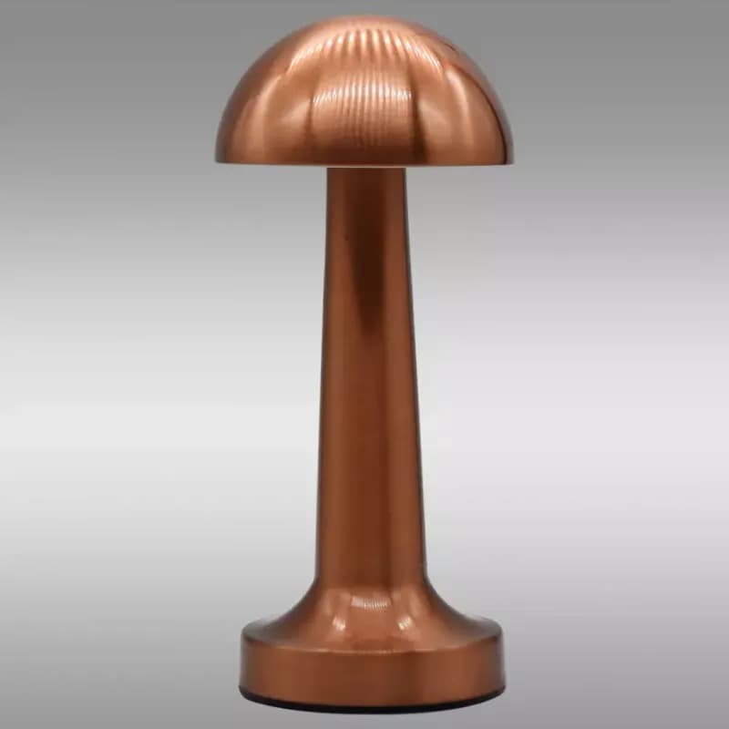 Stolná lampa ISA 49020 PINK-GOLD USB LB1 1