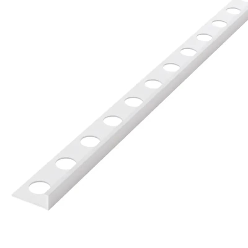 Hliníková ukončovacia lišta biela mat 10,5 mm x 270 cm 1